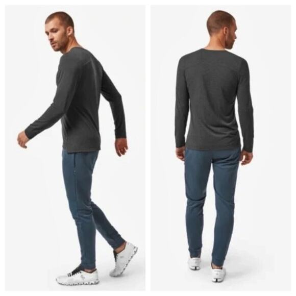 NEW On Cloud On Running Long Sleeve T Shirt Comfort Long T Mens Large Gray - Picture 2 of 11
